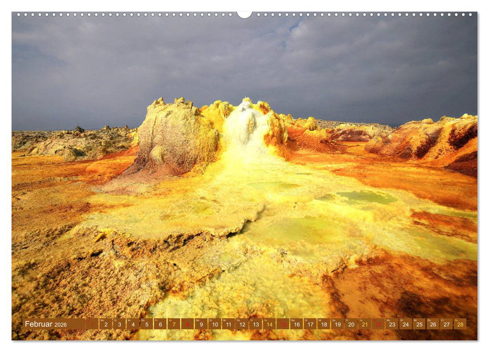 Ostafrikas Traumlandschaften. Kenia - Tansania - Sansibar - Äthiopien (CALVENDO Wandkalender 2026)