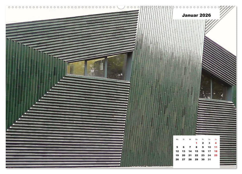 Moderne Architektur. Impressionen (CALVENDO Premium Wandkalender 2026)