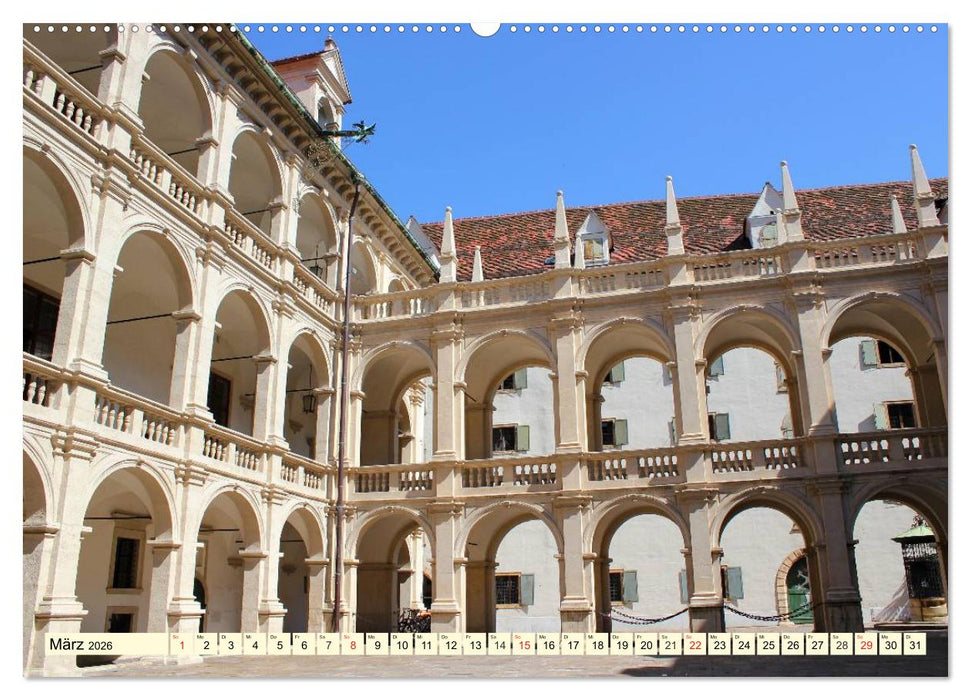Mein Graz. Perle an der Mur (CALVENDO Premium Wandkalender 2026)