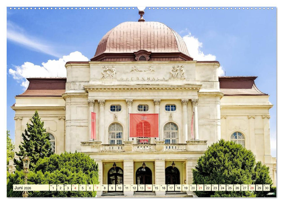 Mein Graz. Perle an der Mur (CALVENDO Premium Wandkalender 2026)