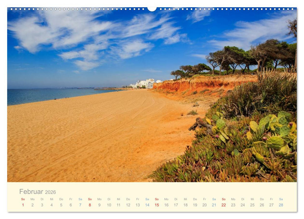 Algarve - Portugals goldene Küste (CALVENDO Wandkalender 2026)