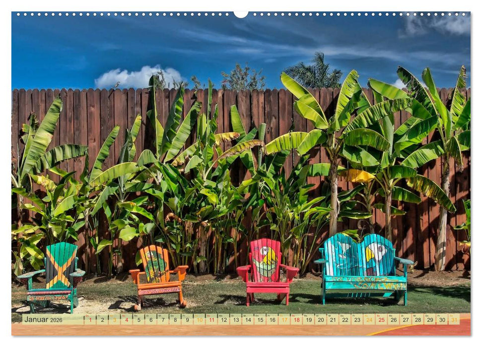Die großen Antillen - Jamaica (CALVENDO Wandkalender 2026)