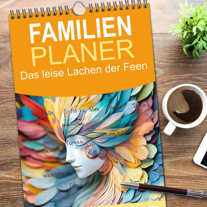 Das leise Lachen der Feen (CALVENDO Familienplaner 2026)