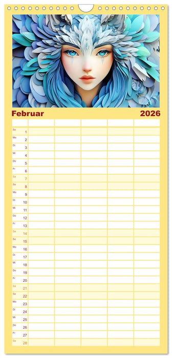 Das leise Lachen der Feen (CALVENDO Familienplaner 2026)