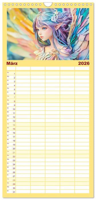 Das leise Lachen der Feen (CALVENDO Familienplaner 2026)