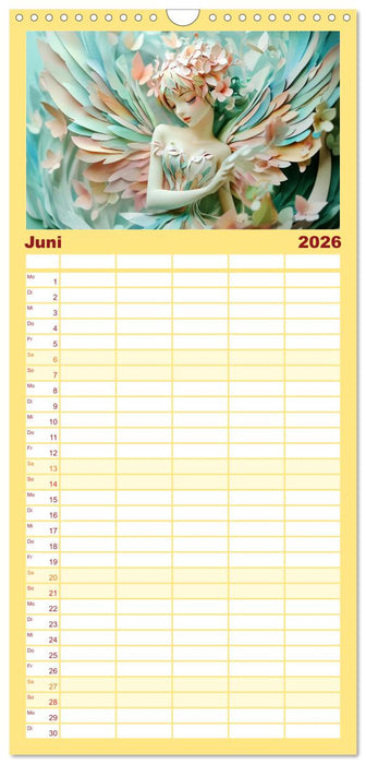 Das leise Lachen der Feen (CALVENDO Familienplaner 2026)