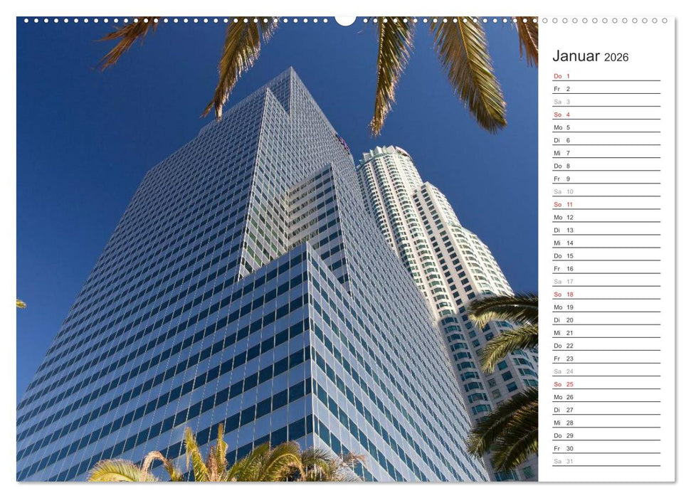 Los Angeles - Kalifornien (CALVENDO Premium Wandkalender 2026)