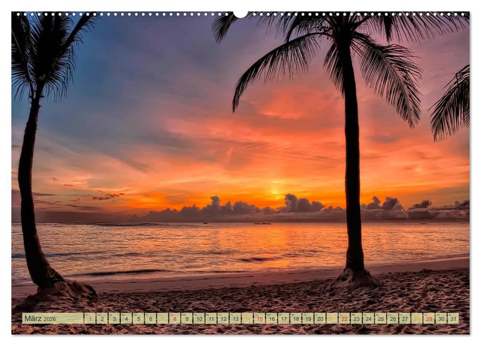 Die großen Antillen - Dominikanische Republik (CALVENDO Wandkalender 2026)