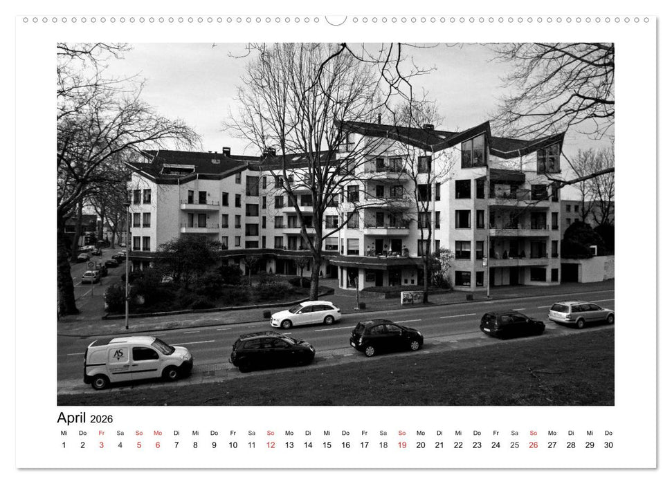 Bochum Black and White (CALVENDO Wandkalender 2026)