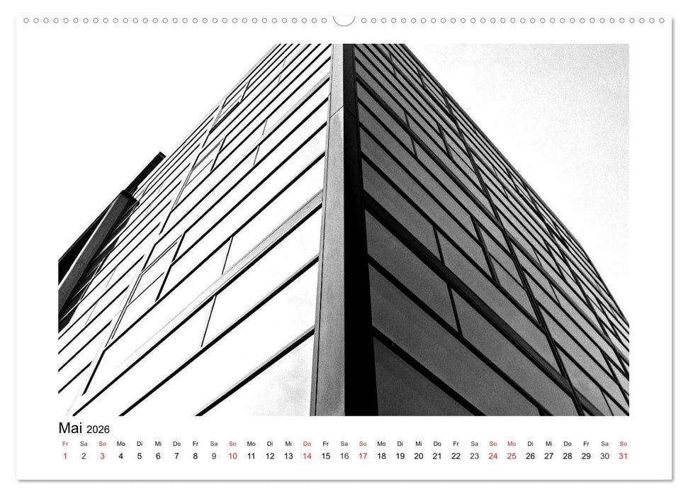 Bochum Black and White (CALVENDO Wandkalender 2026)