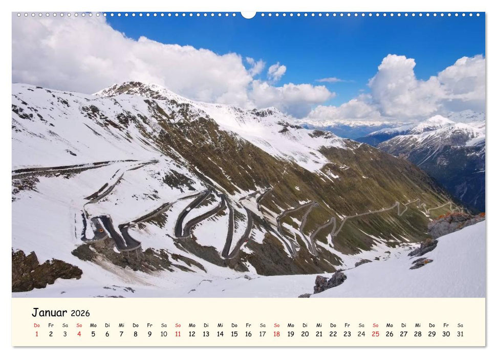 Vinschgau - Die Sonnenseite Südtirols (CALVENDO Wandkalender 2026)