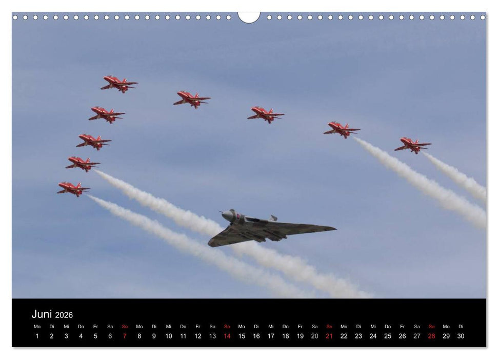 Militärflugzeuge 2026 (CALVENDO Wandkalender 2026)