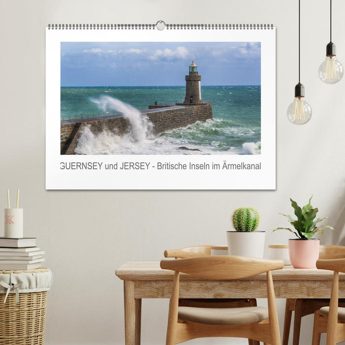 GUERNSEY und JERSEY - Britische Inseln im Ärmelkanal (CALVENDO Wandkalender 2026)