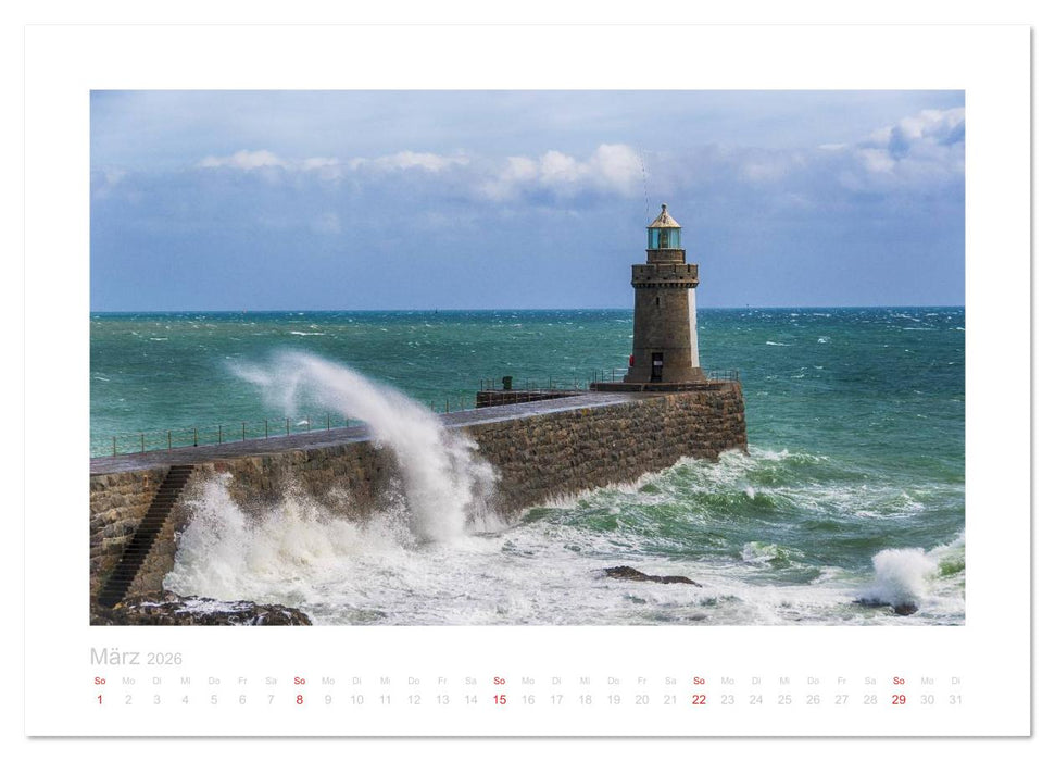 GUERNSEY und JERSEY - Britische Inseln im Ärmelkanal (CALVENDO Wandkalender 2026)