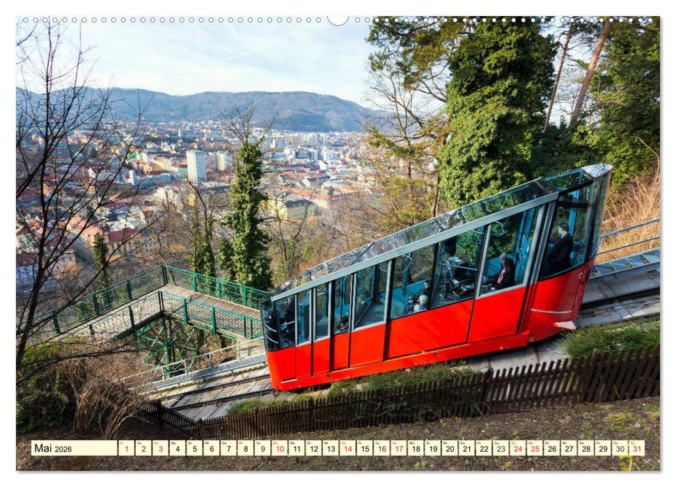 Mein Graz. Perle an der Mur (CALVENDO Wandkalender 2026)