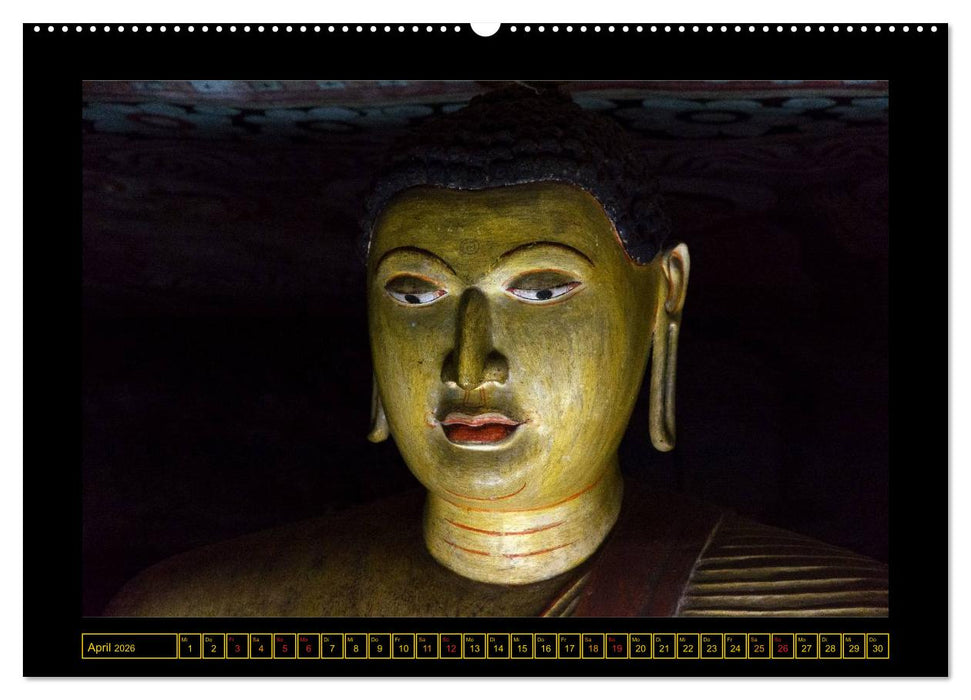 Sri Lanka - Landschaft und Kultur (CALVENDO Premium Wandkalender 2026)