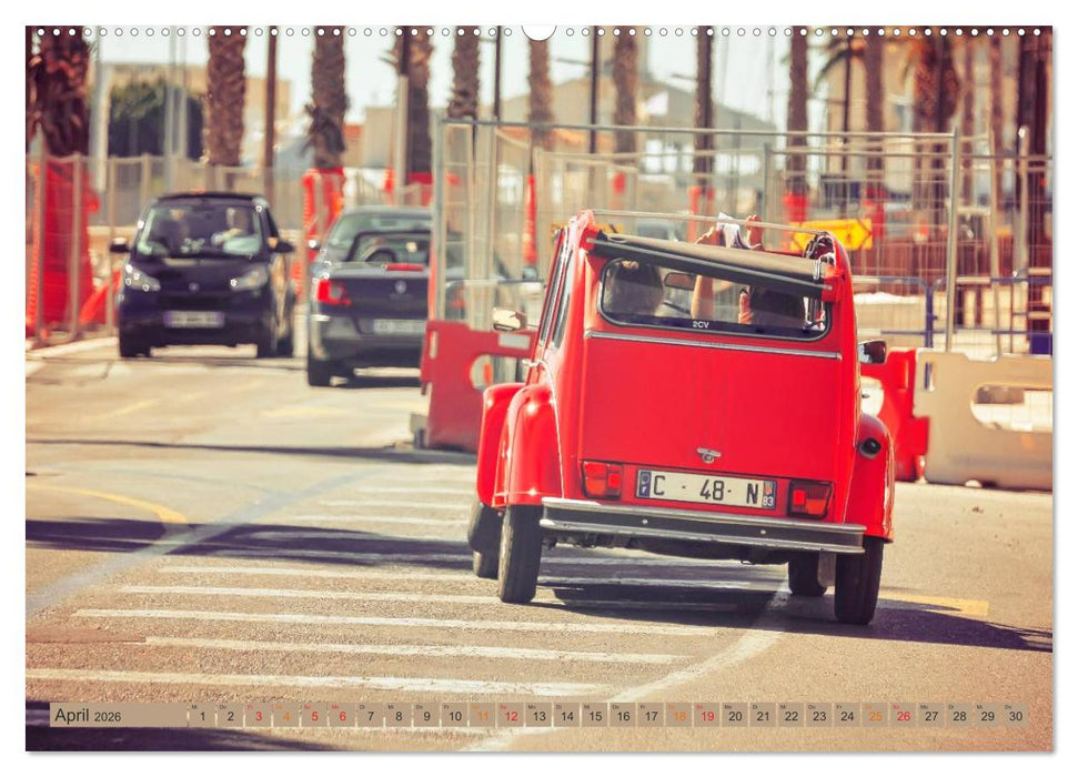Die Legende - die Ente, Citroën 2CV (CALVENDO Wandkalender 2026)