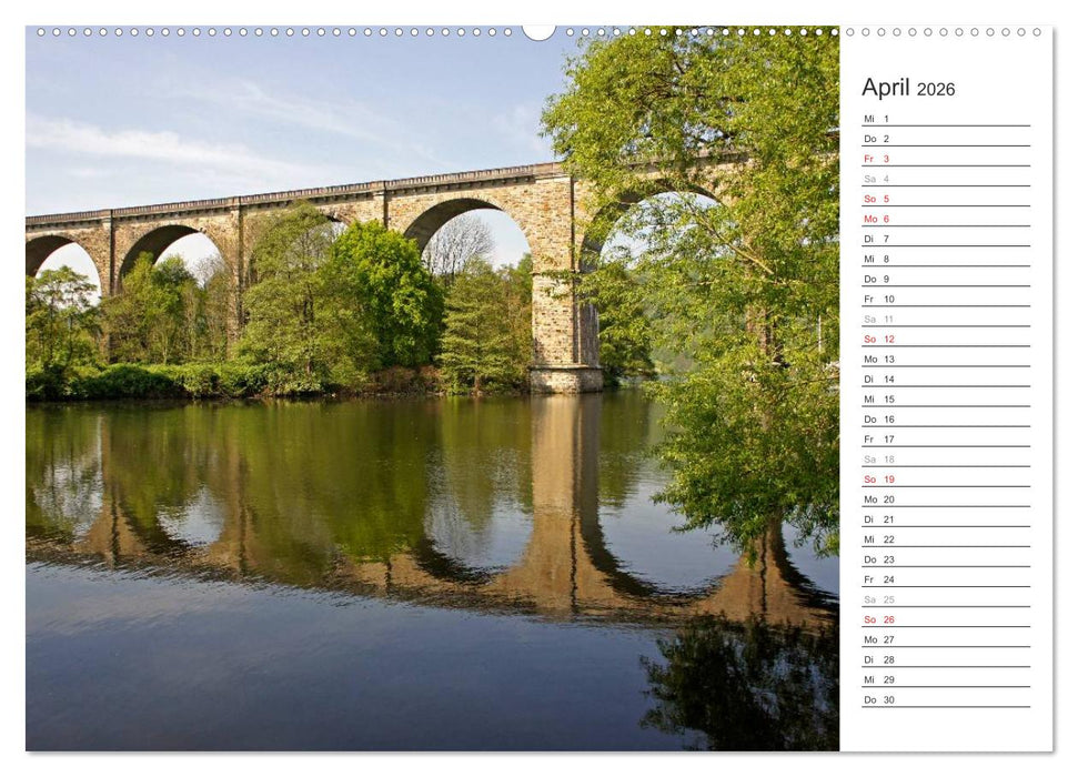 Auf der Route der Industriekultur (CALVENDO Wandkalender 2026)
