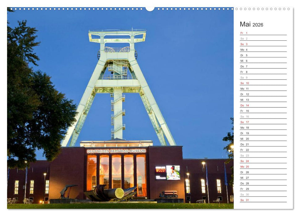 Auf der Route der Industriekultur (CALVENDO Wandkalender 2026)