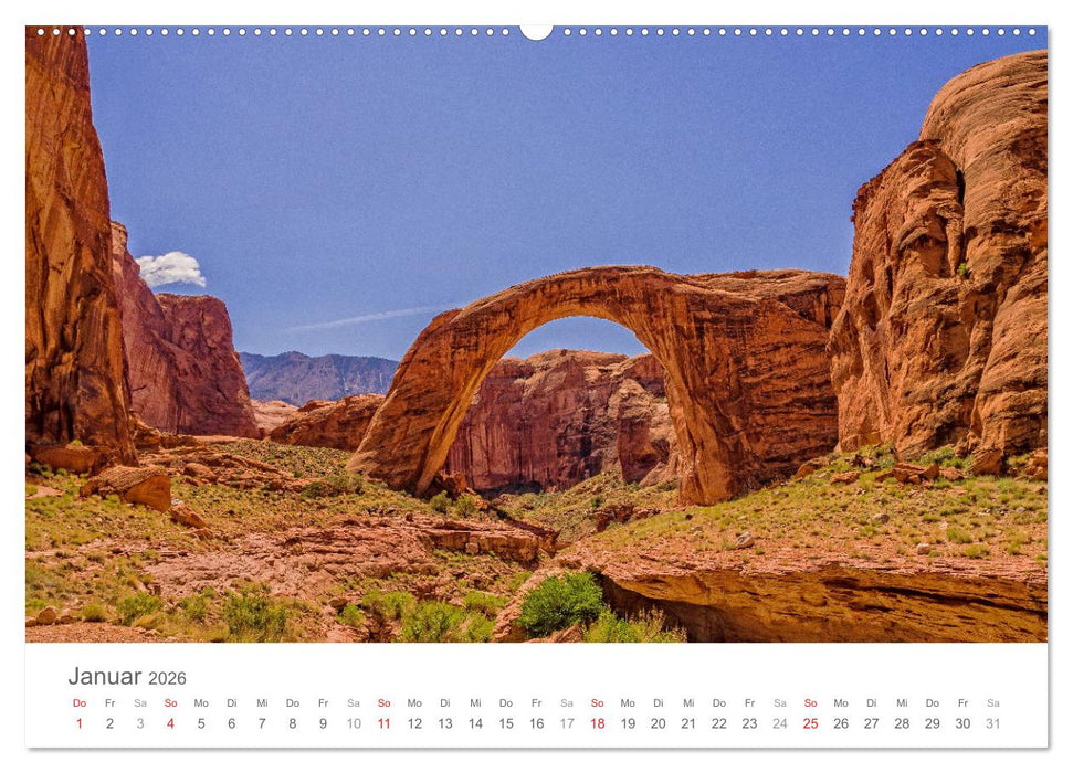 Naturwunder mit Indian Spirit (CALVENDO Wandkalender 2026)