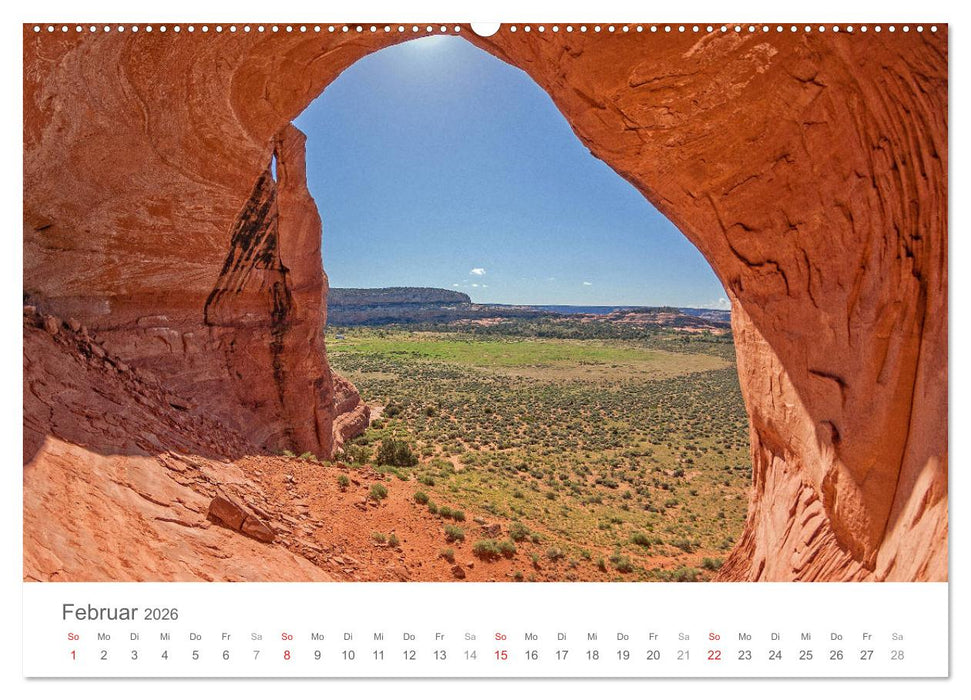 Naturwunder mit Indian Spirit (CALVENDO Wandkalender 2026)