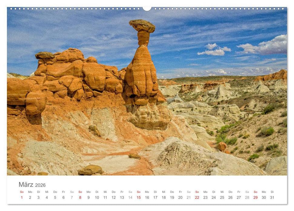 Naturwunder mit Indian Spirit (CALVENDO Wandkalender 2026)