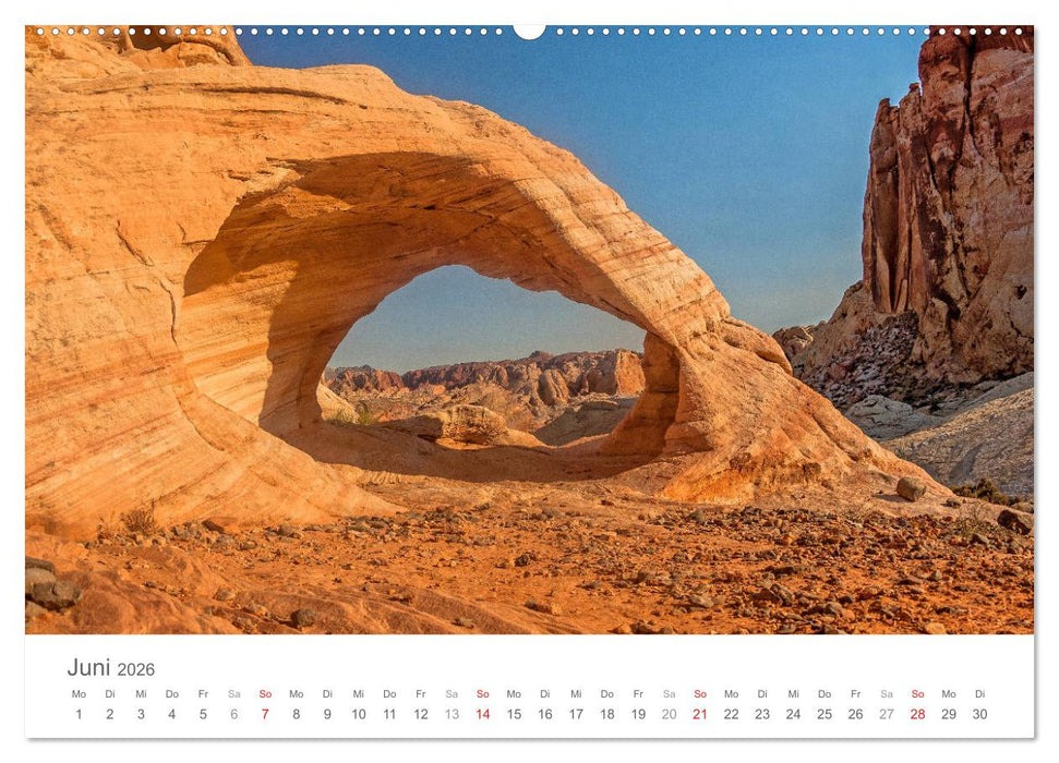 Naturwunder mit Indian Spirit (CALVENDO Wandkalender 2026)