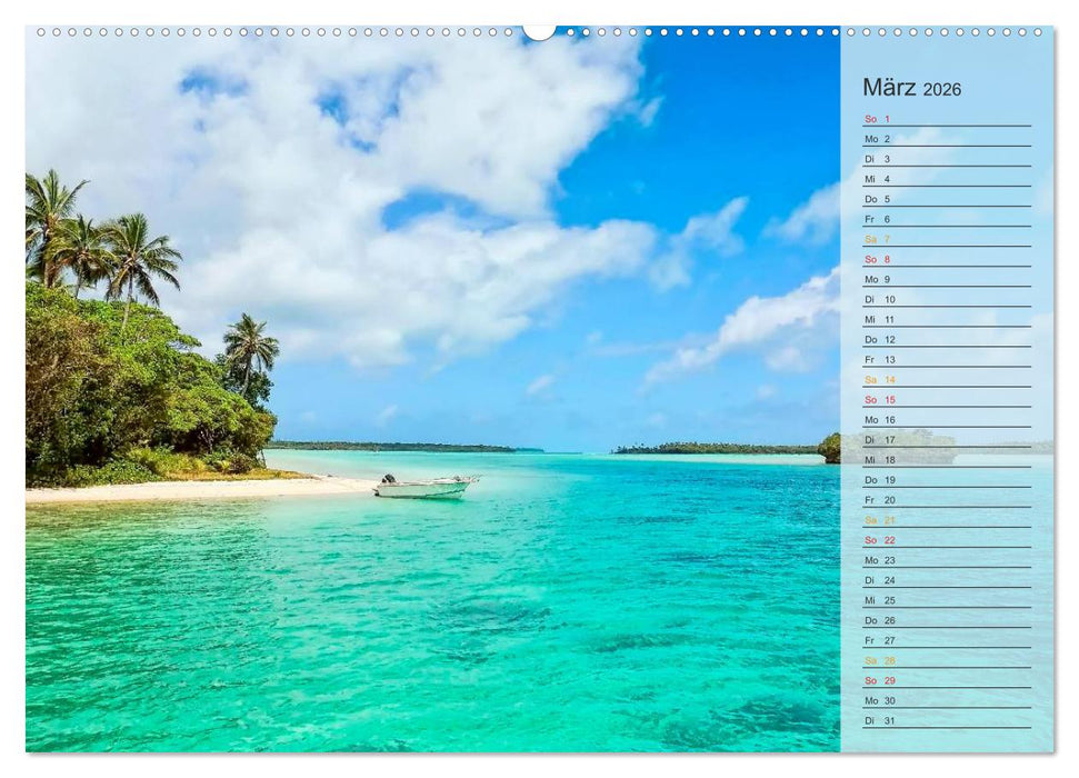 Strände wie ein Traum (CALVENDO Wandkalender 2026)