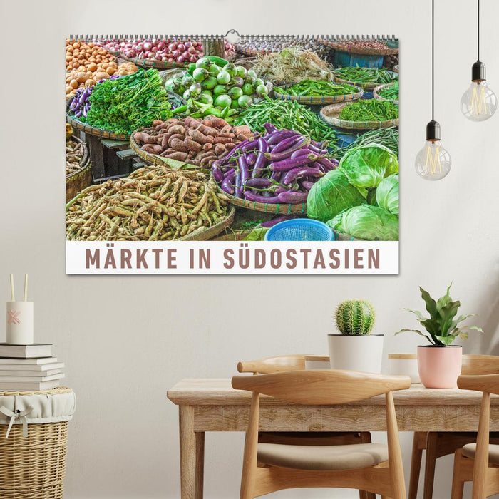 Märkte in Südostasien (CALVENDO Wandkalender 2026)