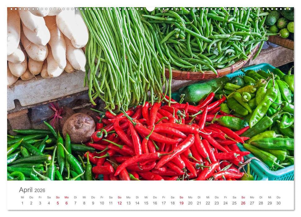 Märkte in Südostasien (CALVENDO Wandkalender 2026)