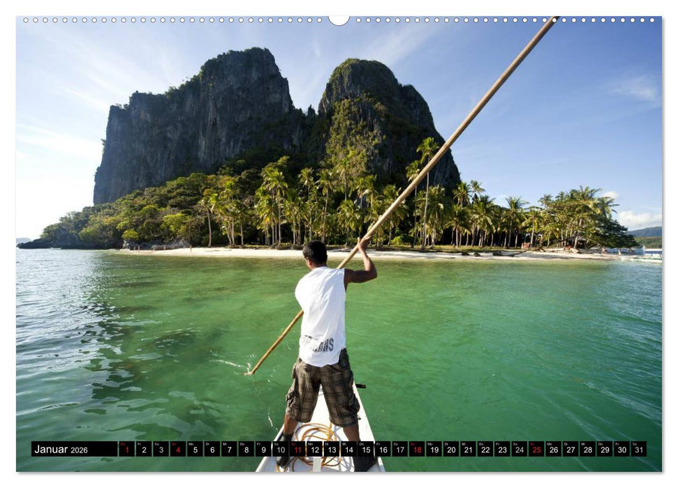 Trauminseln (CALVENDO Premium Wandkalender 2026)