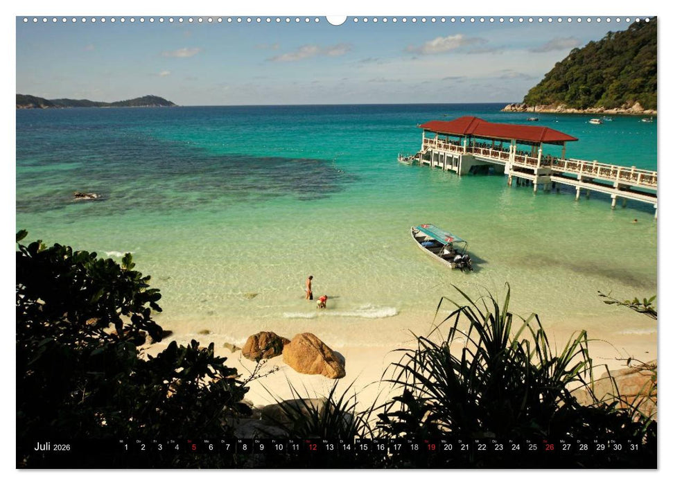 Trauminseln (CALVENDO Premium Wandkalender 2026)