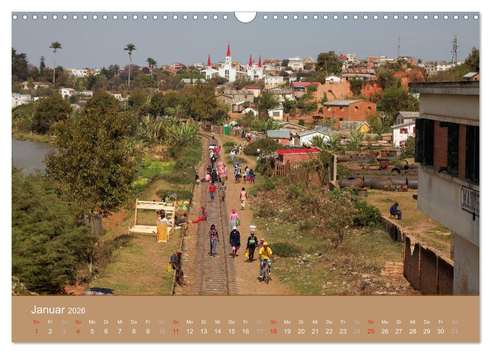 Alltag in Madagaskar (CALVENDO Wandkalender 2026)