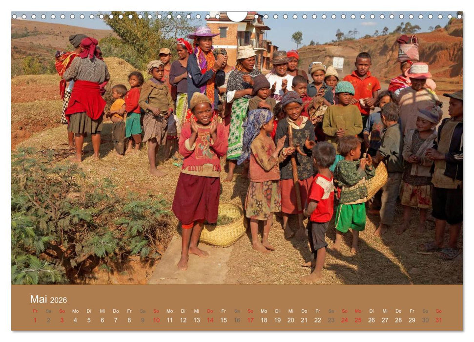 Alltag in Madagaskar (CALVENDO Wandkalender 2026)