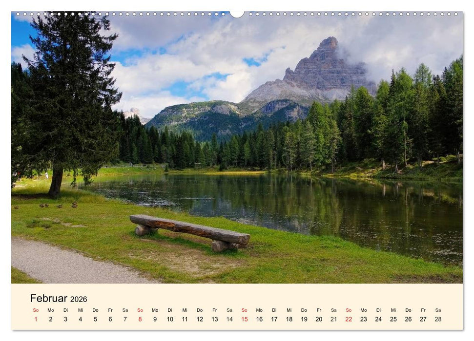 Sextner Dolomiten (CALVENDO Premium Wandkalender 2026)