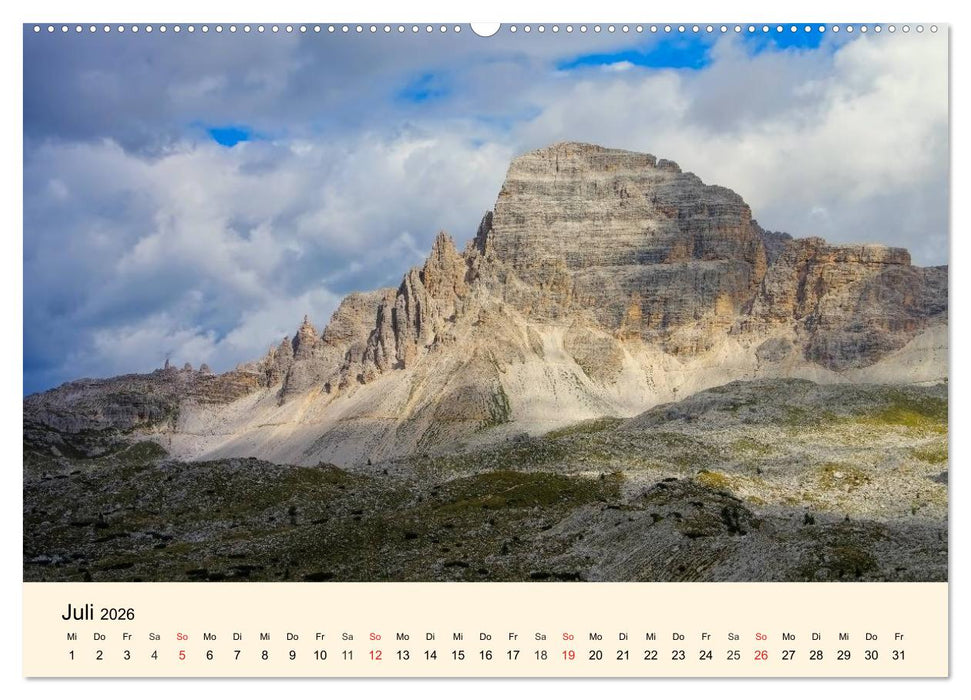 Sextner Dolomiten (CALVENDO Premium Wandkalender 2026)