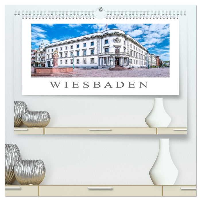 Wiesbaden Kurstadt mit Charme und Flair (CALVENDO Premium Wandkalender 2026)