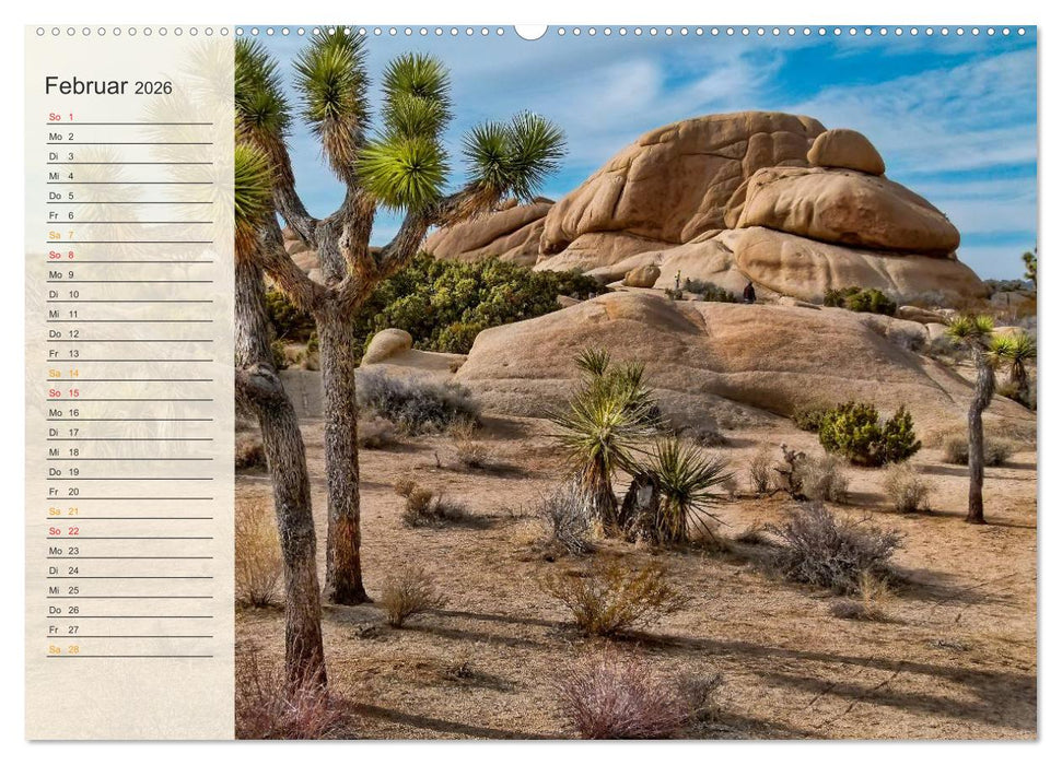 Nationalparks in den USA - wunderschön und einmalig (CALVENDO Premium Wandkalender 2026)