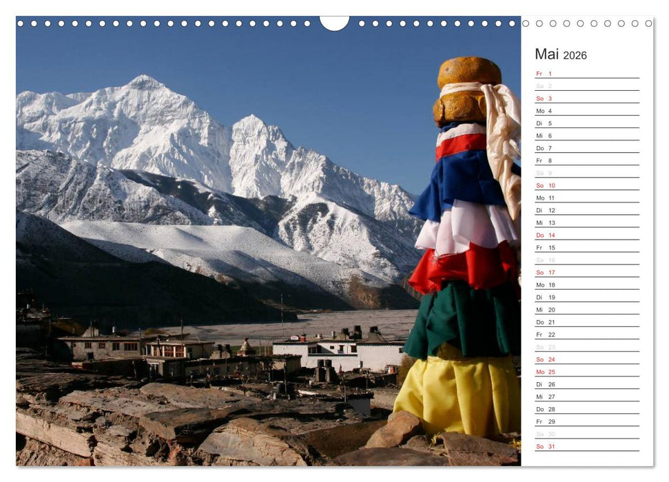 Nepal (CALVENDO Wandkalender 2026)