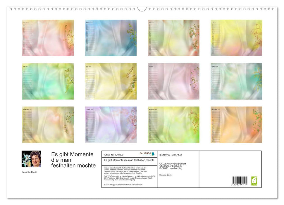 Es gibt Momente die man festhalten möchte (CALVENDO Wandkalender 2026)