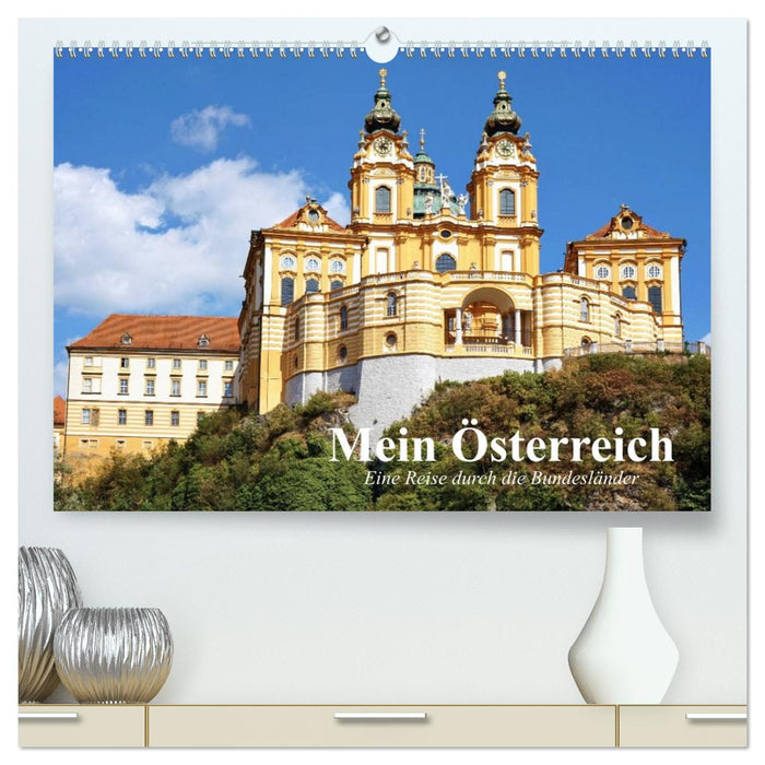 Mein Österreich. Eine Reise durch die Bundesländer (CALVENDO Premium Wandkalender 2026)