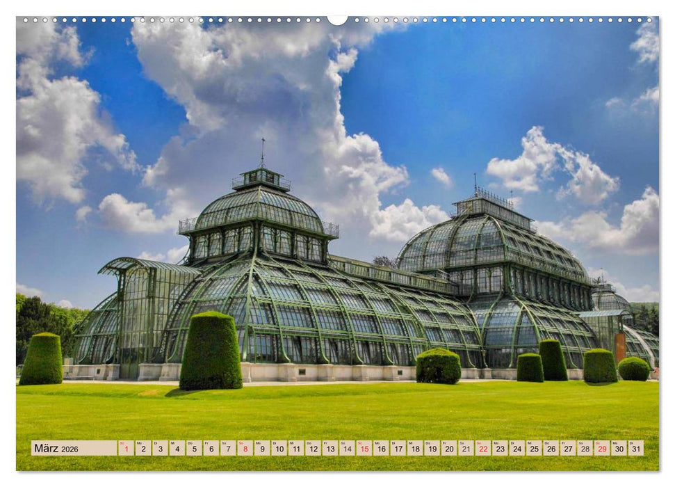 Geliebtes Wien. Österreichs Perle an der Donau (CALVENDO Premium Wandkalender 2026)