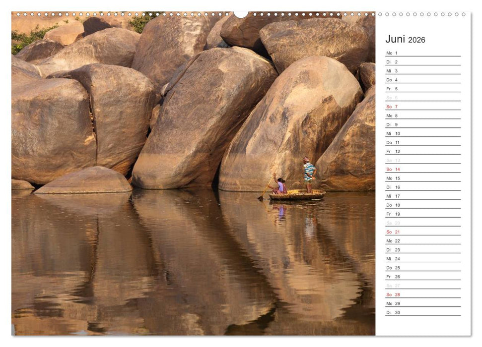 Farbenfrohes aus Indien (CALVENDO Premium Wandkalender 2026)