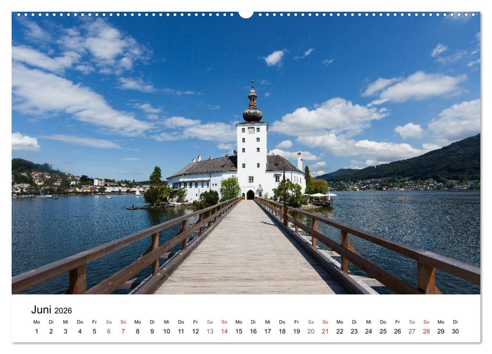 Salzkammergut - Die schönsten Seen Oberösterreichs (CALVENDO Premium Wandkalender 2026)