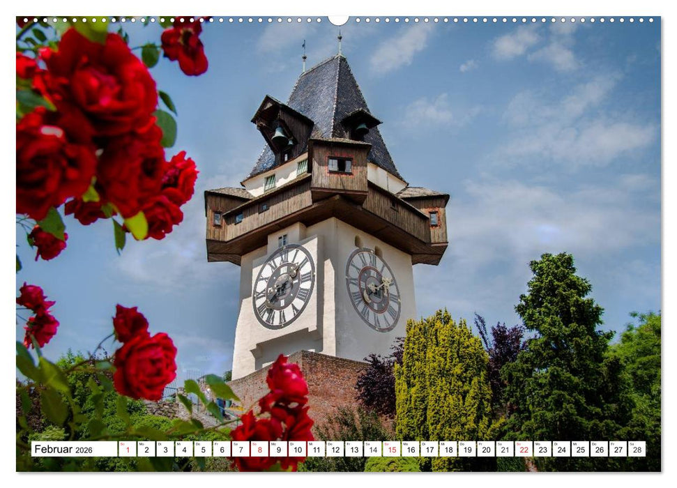 Geliebte Steiermark im Herzen Österreichs (CALVENDO Premium Wandkalender 2026)