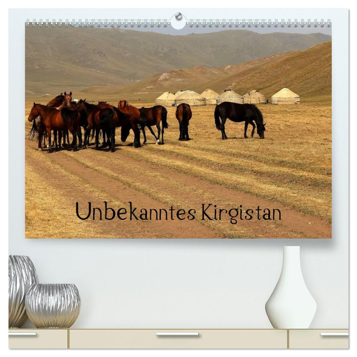 Unbekanntes Kirgistan (CALVENDO Premium Wandkalender 2026)