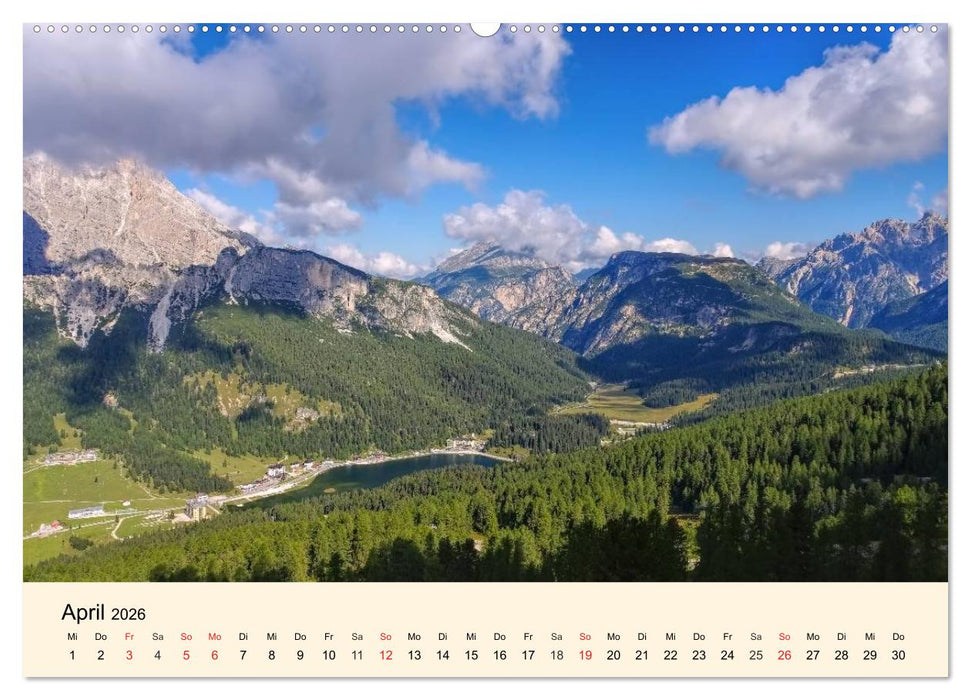Sextner Dolomiten (CALVENDO Wandkalender 2026)