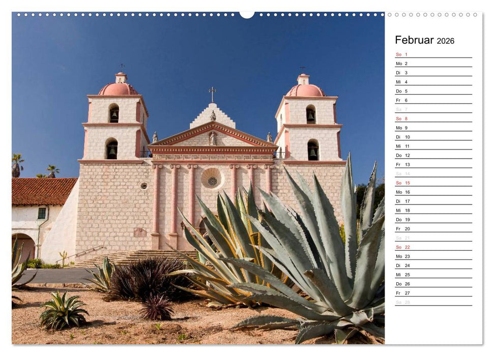 Kalifornien USA (CALVENDO Wandkalender 2026)