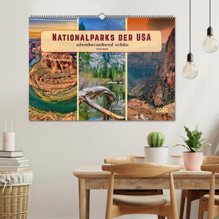 Nationalparks der USA - atemberaubend schön (CALVENDO Wandkalender 2026)