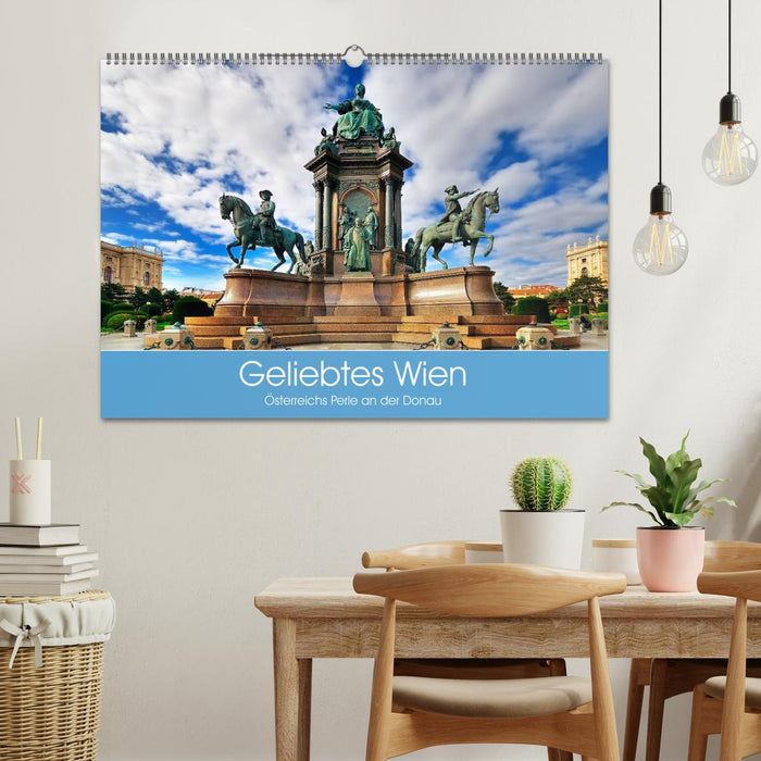Geliebtes Wien. Österreichs Perle an der Donau (CALVENDO Wandkalender 2026)